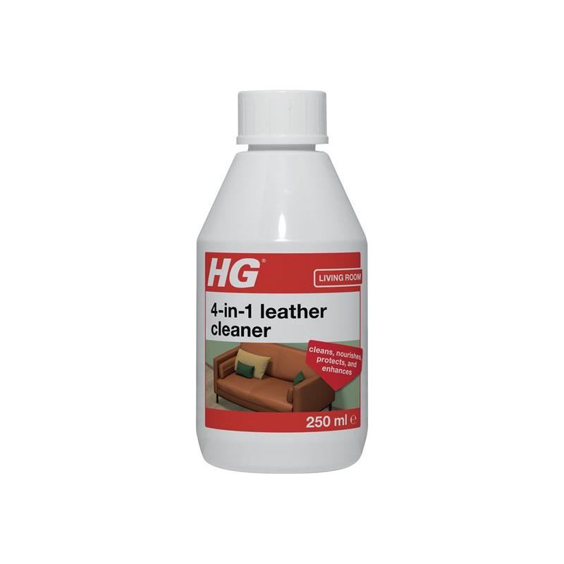 Hg 4-in-1 Leather Cleaner 250ml HG - Dynamic Drive