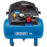 Draper Oil-Free Air Compressor, 6L, 1.2kW 02115 Draper - Dynamic Drive