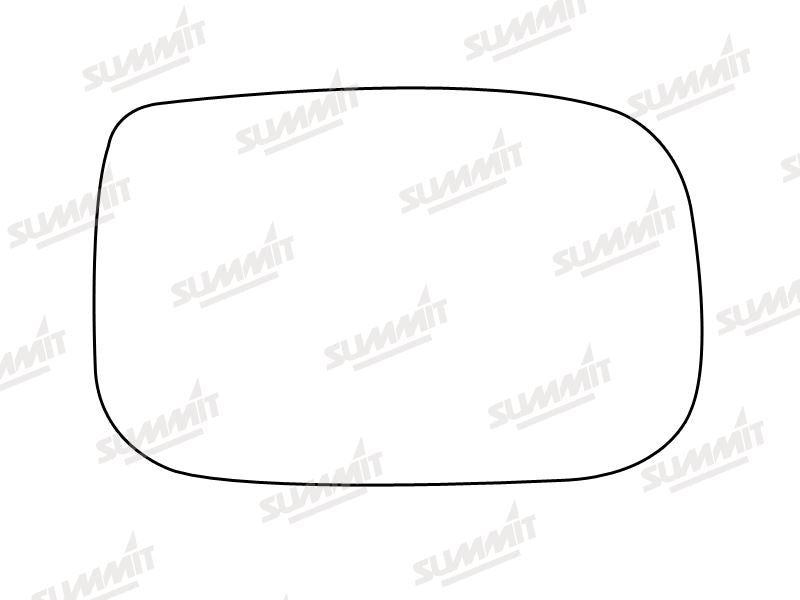 Summit Stick-On Standard Mirror Glass fits Honda Accord 03 on RHS Summit - Dynamic Drive