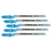 Dewalt Power Tools HSS Metal Cutting Jigsaw Blades Pack of 5 T118EOF DeWALT Power Tools - Dynamic Drive