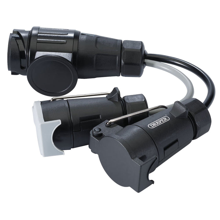 Draper 13-Pin Euro to 7-Pin N-Type/7-Pin S-Type Converter 99661 Draper - Dynamic Drive