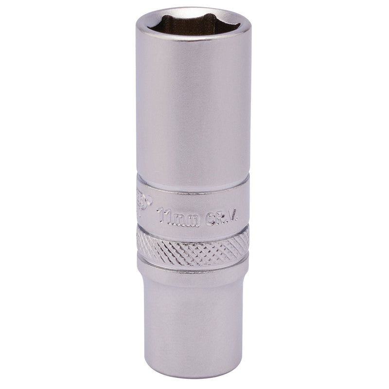 Draper 6 Point Deep Socket, 1/4" Sq. Dr., 11mm 82140 Draper - Dynamic Drive