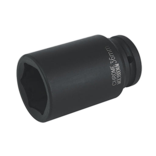 Sealey Impact Socket 36mm Deep 3/4"Sq Drive IS3436D Sealey - Dynamic Drive