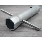 Faithfull Tap Backnut Spanner 27 x 32mm Tommy Bar Faithfull - Dynamic Drive