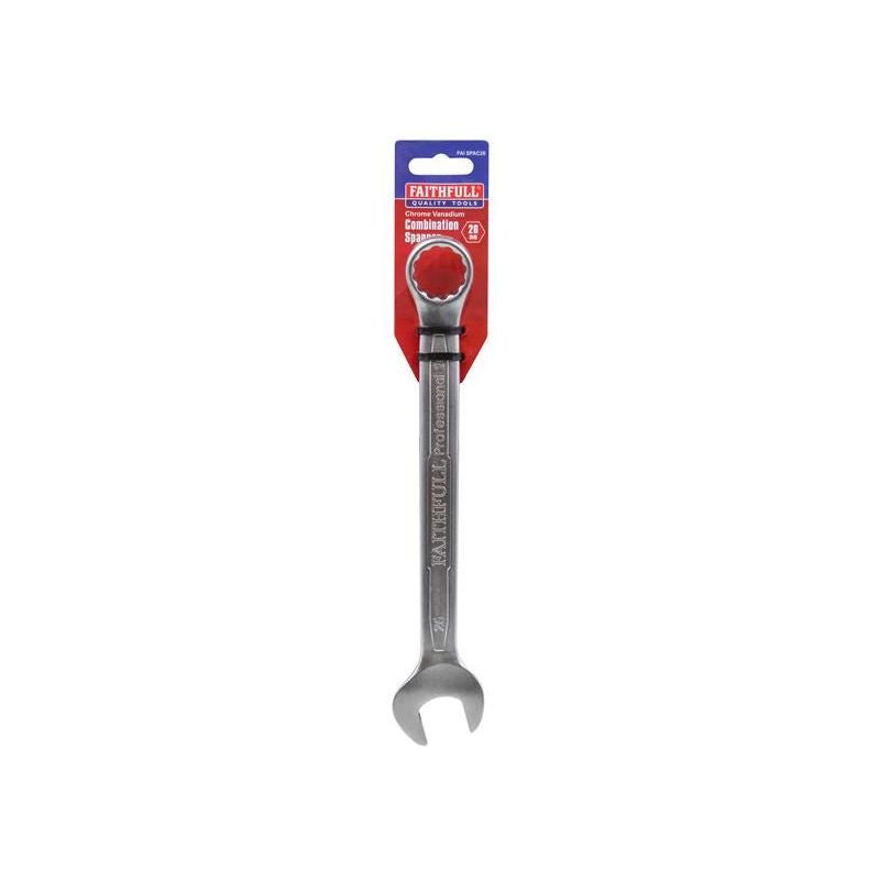 Faithfull Combination Spanner CV Satin Finish 26mm Faithfull - Dynamic Drive