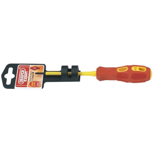 Draper VDE Approved Fully Insulated Plain Slot Screwdriver, 2.5 x 75mm (Display Draper - Dynamic Drive