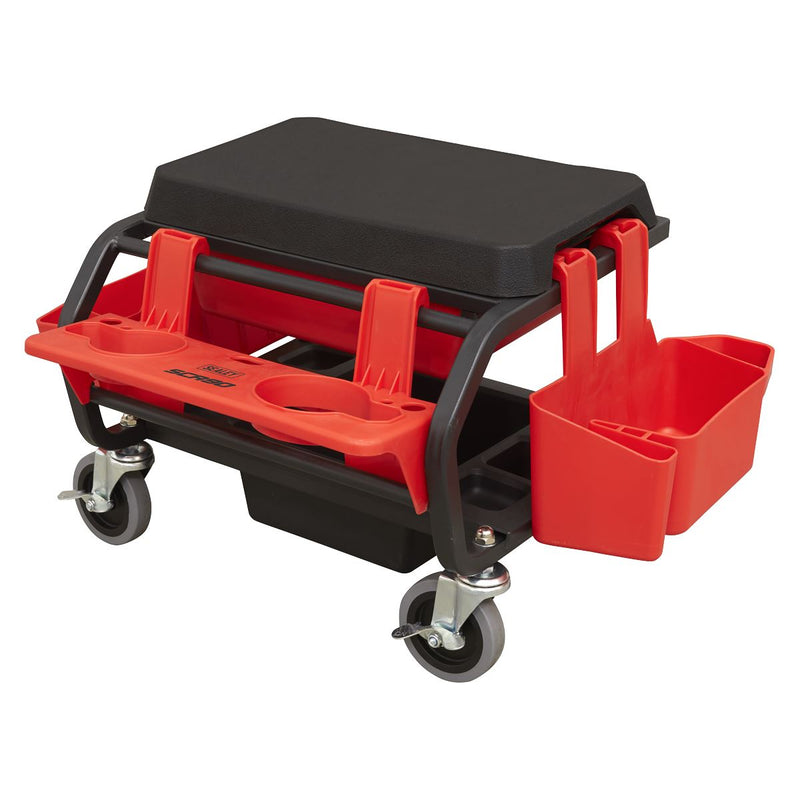 Sealey Mechanic's Detailing Utility Seat Deluxe SCR90 Sealey - Dynamic Drive