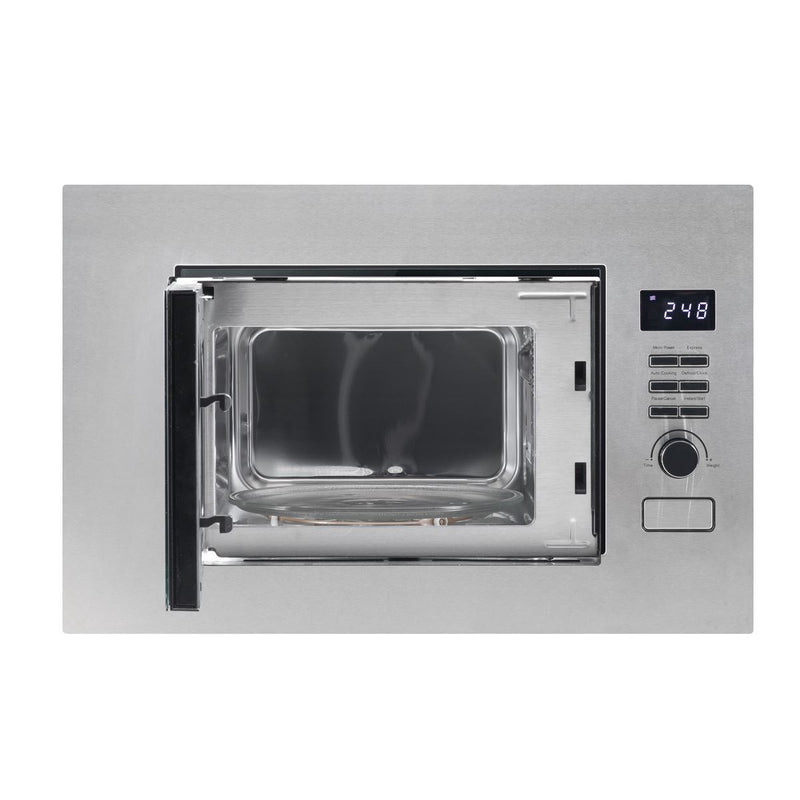 Baridi Integrated Microwave Oven 20L Capacity 900W - Stainless Steel Baridi - Dynamic Drive