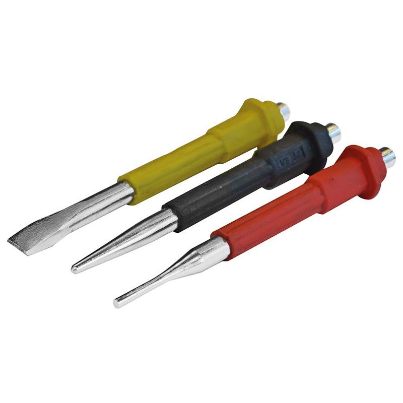Roughneck Punch & Chisel Set 3 Piece Roughneck - Dynamic Drive