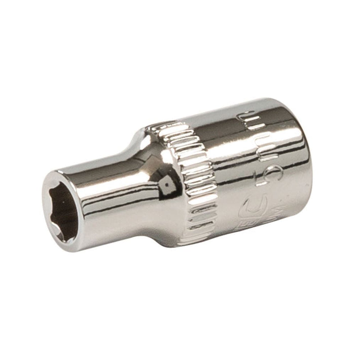 Silverline Socket 1/4" Drive 6pt Metric 5mm Silverline - Dynamic Drive
