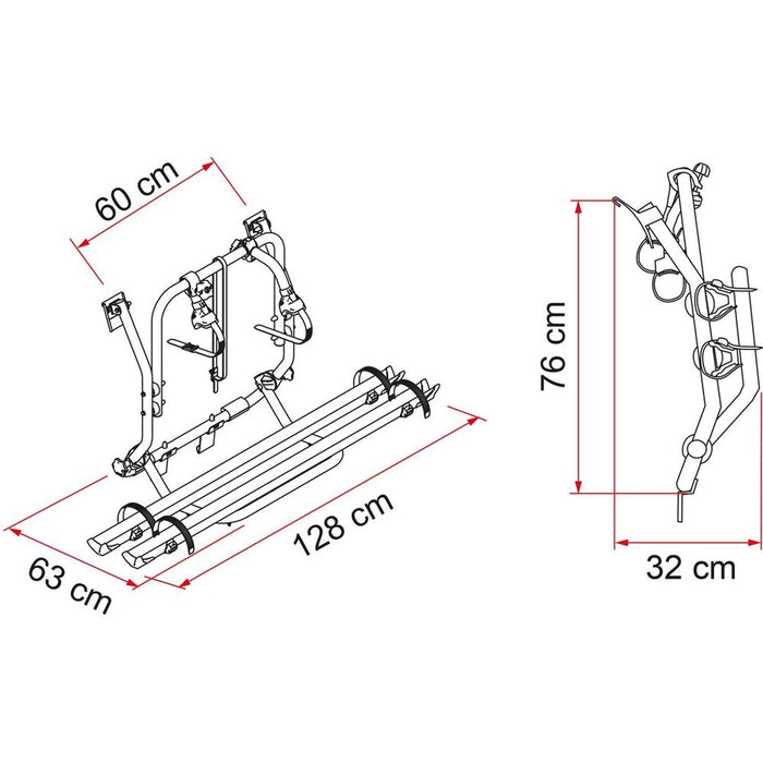 Fiamma Carry-Bike VW T2 (02093B63A) Fiamma - Dynamic Drive