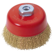 Draper Expert Crimped Wire Cup Brush, 100mm, M14 52637 Draper - Dynamic Drive