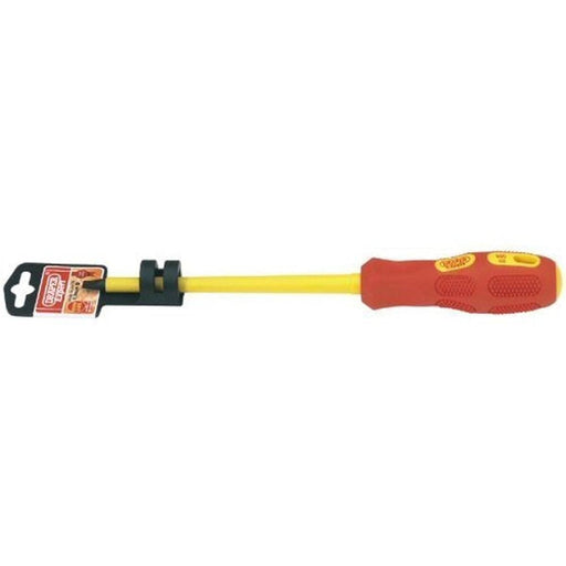 Draper VDE Approved Fully Insulated Plain Slot Screwdriver, 6.5 x 150mm (Display Draper - Dynamic Drive