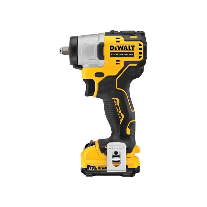 Dewalt Power Tools DCF902D2 XR Brushless Sub-Compact 3/8in Impact Wrench 12V 2 x 2.0Ah Li-ion DeWALT Power Tools - Dynamic Drive