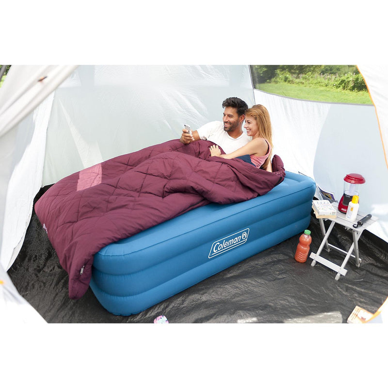 New Coleman Extra Durable Raised Double Airbed Camping Coleman - Dynamic Drive