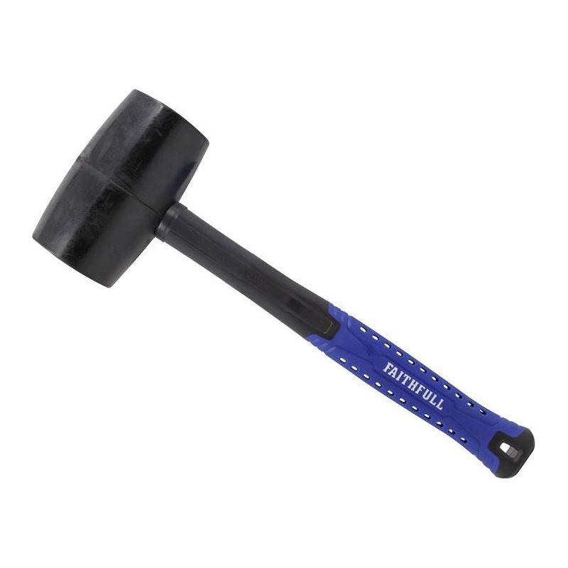 Faithfull Black Fibreglass Mallet 32oz Faithfull - Dynamic Drive