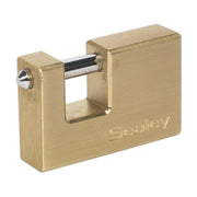Sealey Brass Shutter Padlock 56mm Sealey - Dynamic Drive