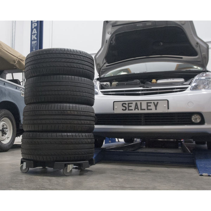 Sealey Tyre Storage/Transport Dolly STR006 Sealey - Dynamic Drive