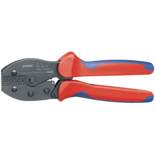 Draper Knipex 97 52 38SB Preciforce Crimping Pliers, 0.25 - 6.0mm, 220mm 41479 Draper - Dynamic Drive