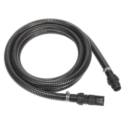 Sealey Solid Wall Suction Hose for WPS06025mm x 4m WPS060HS Sealey - Dynamic Drive
