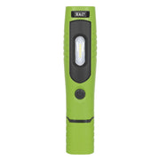 Sealey Green Rechargeable 360° Inspection Lamp 7 SMD+3W LED Lithium-ion Sealey  - Dynamic Drive
