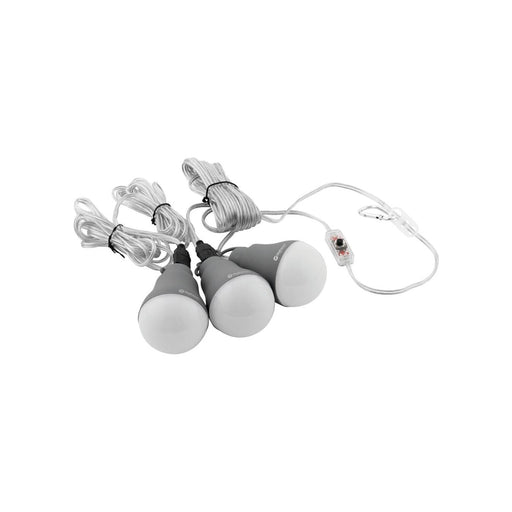 Outwell Epsilon Bulb Set of 3 Tent Awning Lights USB 12V Lighting Outwell - Dynamic Drive