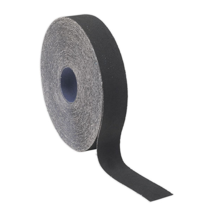 Sealey Emery Roll Blue Twill 25mm x 50m 150Grit ER2550150 Sealey - Dynamic Drive