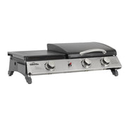 Dellonda 3 Burner Stainless Steel Portable Gas Plancha/Grill 8.5kW Dellonda - Dynamic Drive