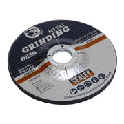 Sealey Grinding Disc125 x 6mm22mm Bore PTC/125G Sealey - Dynamic Drive