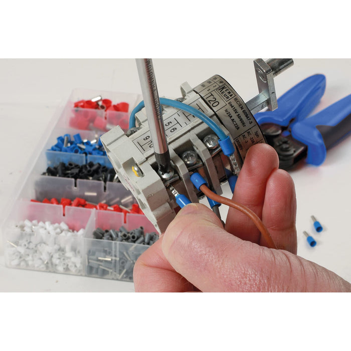 Laser Wire Ferrule Crimp Connector & Plier Set 8592 Laser - Dynamic Drive