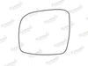 Summit Stick-On Standard Mirror Glass fits Chrysler Grand Voyager 07 to 17 LHS Summit - Dynamic Drive