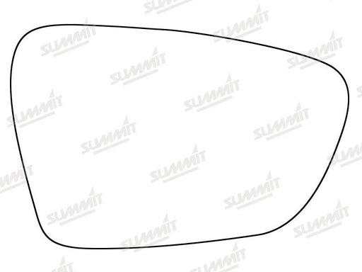 Summit Stick-On Standard Mirror Glass fits Kia Ceed 12-16 on RHS Summit - Dynamic Drive