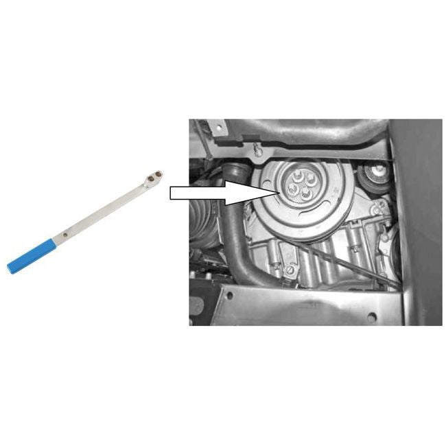 Laser Crankshaft Holding Tool - for Mercedes-Benz 7982 Laser - Dynamic Drive