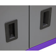 Sealey Topchest Mid-Box & Rollcab 9 Drawer Stack Purple AP2200BBCPSTACK Sealey - Dynamic Drive