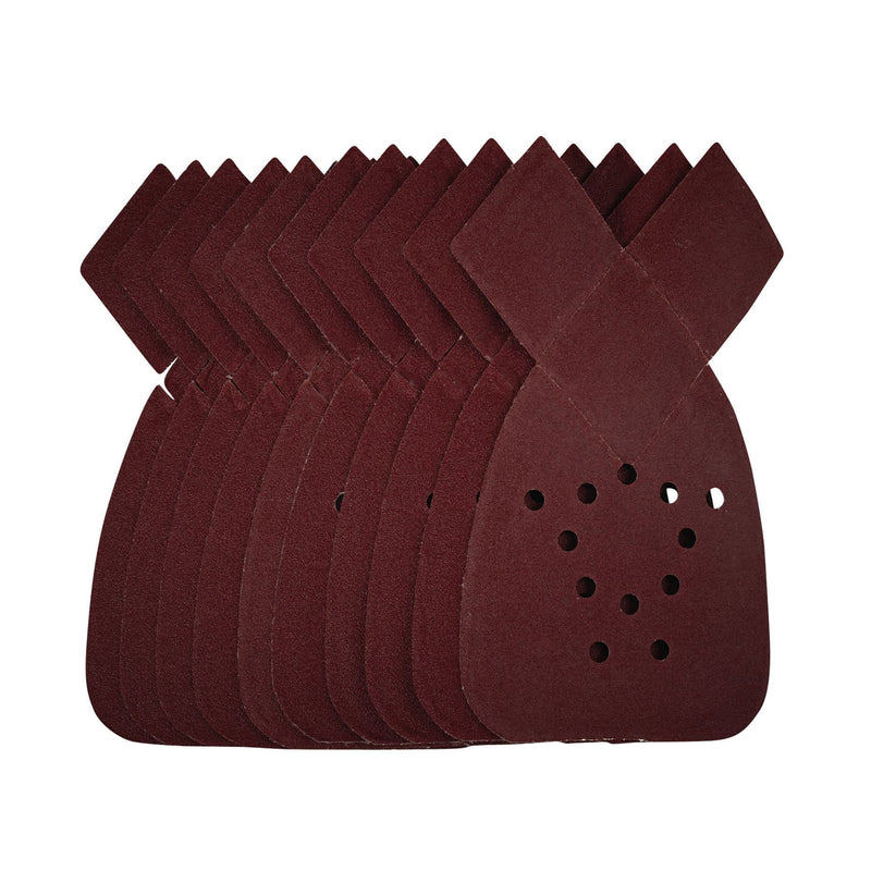 Draper Detail Sanding Sheets with Hook and Loop, 140mm, 120 Grit, SSD4 (Pack of Draper - Dynamic Drive