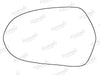 Summit Stick-On Standard Mirror Glass fits Audi A6 12 on LHS Summit - Dynamic Drive