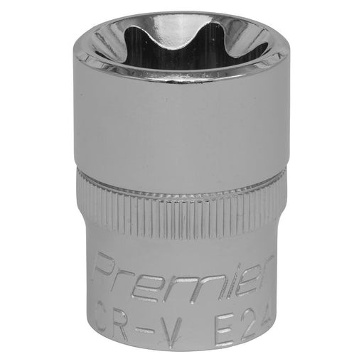 Sealey TRX-Star* Socket E24 1/2"Sq Drive SET014 Sealey - Dynamic Drive