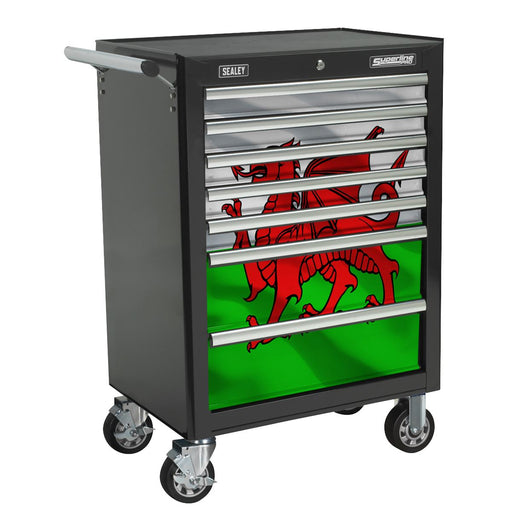Sealey Wales Graphics 7 Drawer Rollcab Kit AP26479TBWALES Sealey - Dynamic Drive