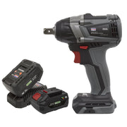 Sealey Brushless Impact Wrench Kit 1/2"Sq Drive 20V SV20 Series 300Nm 2 Batterie Sealey - Dynamic Drive