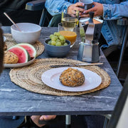 Travellife Sorrento Table Honeycomb Dark Grey 80 2129200 Travellife - Dynamic Drive