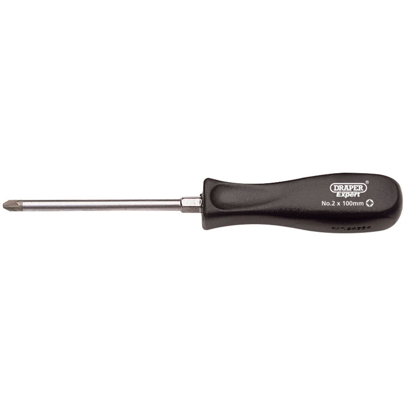 Draper PZ Type Mechanic's Screwdriver, No.2 x 100mm 19537 Draper - Dynamic Drive