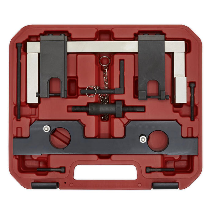Sealey Petrol Engine Timing Tool Kit for BMW 2.0 N20/N26 Chain Drive VSE6188 Sealey - Dynamic Drive