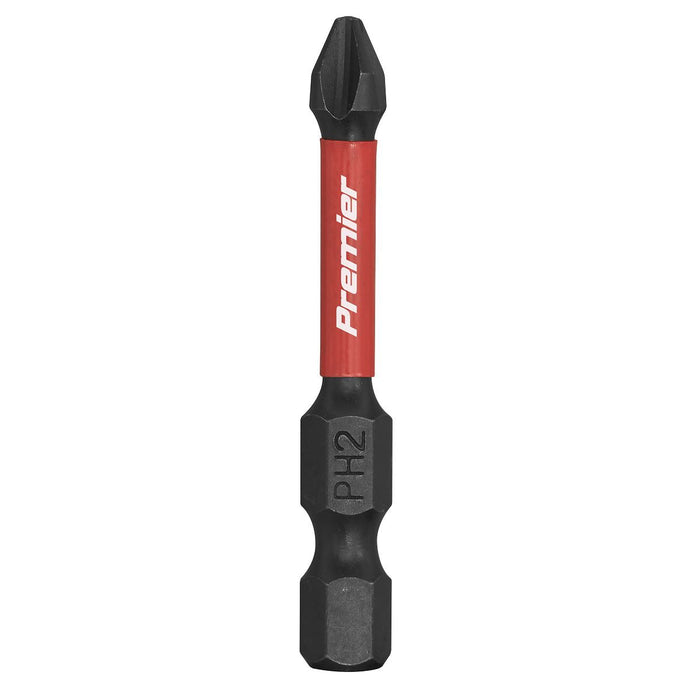 Sealey Phillips #2 Impact Power Tool Bits 50mm 10pc AK8274 Sealey - Dynamic Drive