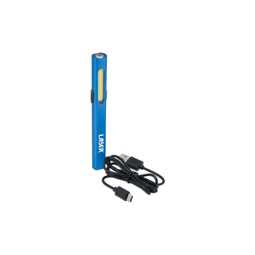 Laser Aluminium Rechargeable Penlight 8597 Laser - Dynamic Drive