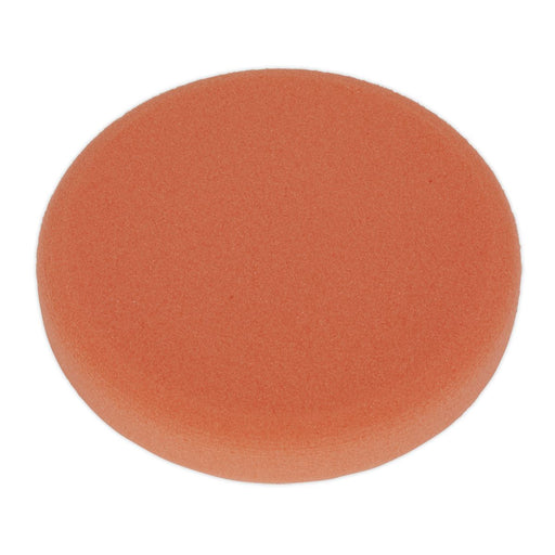 Sealey Buffing & Polishing Foam Head Hook/Loop 150x25mm Orange/Firm PTCCHV150O Sealey  - Dynamic Drive