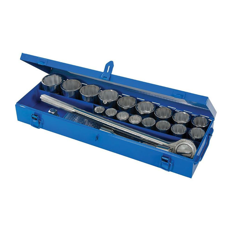 Silverline Socket Set 3/4" Drive Metric 21pce 21pce Silverline - Dynamic Drive
