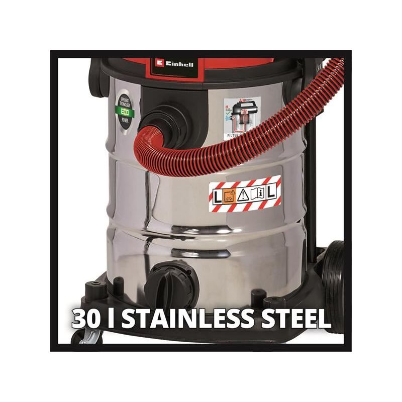 Einhell TE-VC 2230 SACL Wet/Dry Vacuum Cleaner 1500W 240V Einhell - Dynamic Drive