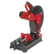 Sealey Cut-Off Saw355mm 230V Abrasive Disc Portable SM355D Sealey - Dynamic Drive