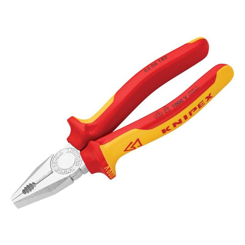 Knipex VDE Combination Pliers 180mm Knipex - Dynamic Drive