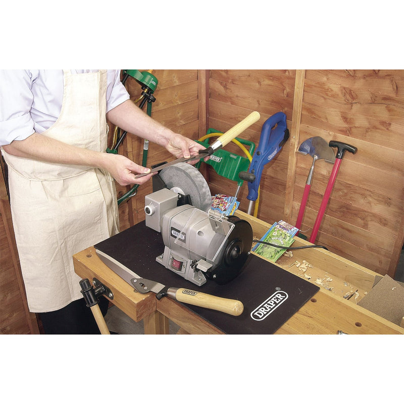 Draper Wet and Dry Bench Grinder, 250W 78456 Draper - Dynamic Drive
